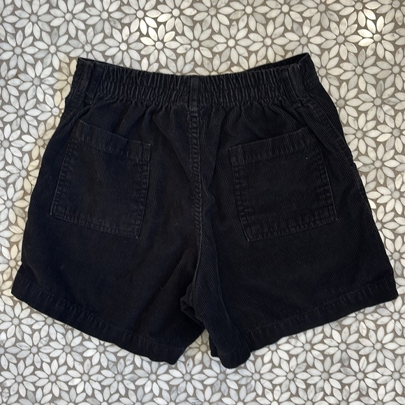 Women's Jungmaven Cabuya Corduroy Shorts in Black, Size XS - Picture 2 of 7
